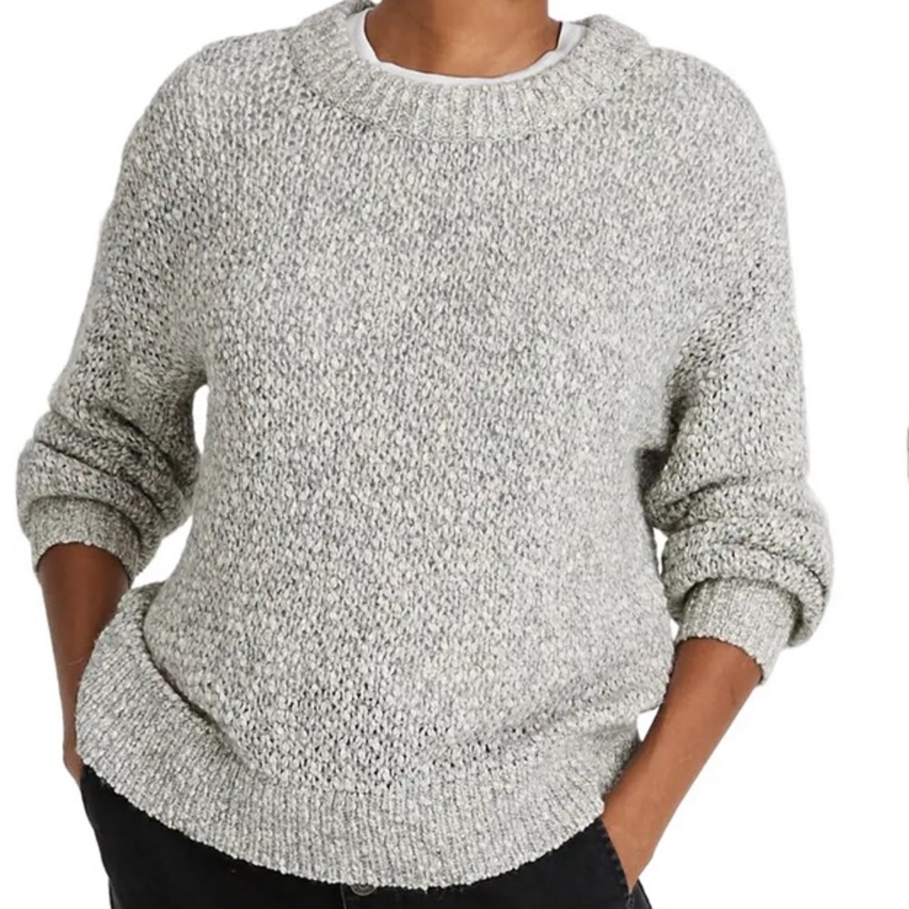 MADEWELL New Baez Grey Sweater XXS
